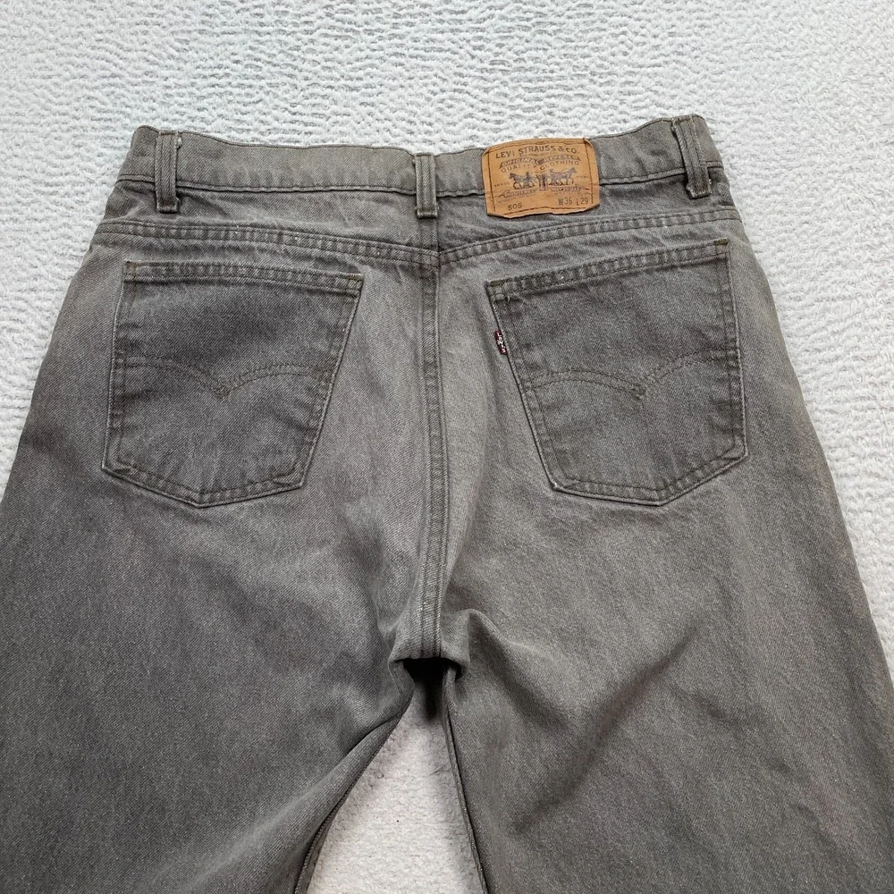Vintage Levis 505‎ Jeans Men's Size 36X29 (Fits 34X27) 90's USA Cotton *READ*